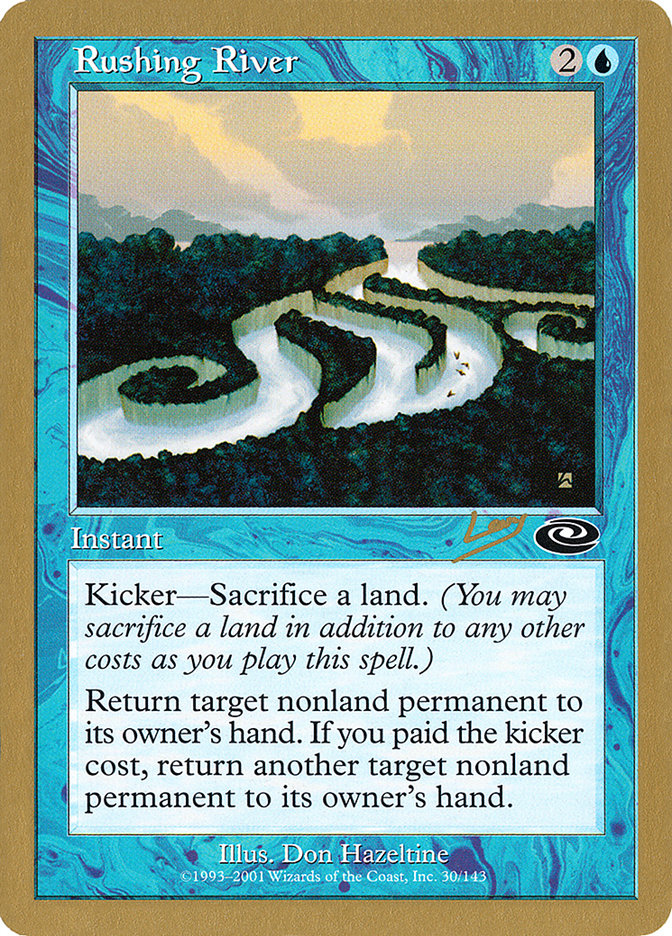 Rushing River (Raphael Levy) [World Championship Decks 2002] | Galactic Gamez