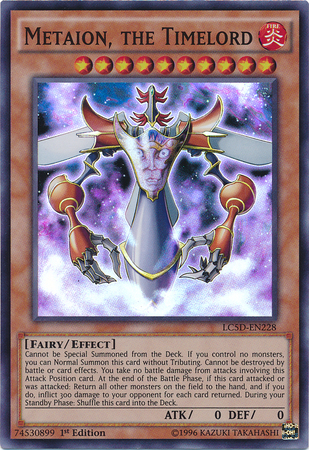 Metaion, the Timelord [LC5D-EN228] Super Rare | Galactic Gamez