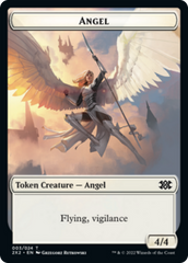 Drake // Angel Double-sided Token [Double Masters 2022 Tokens] | Galactic Gamez