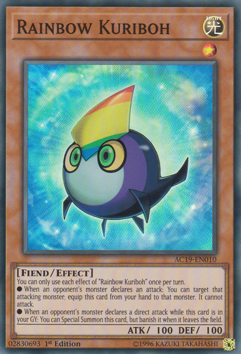 Rainbow Kuriboh [AC19-EN010] Super Rare | Galactic Gamez