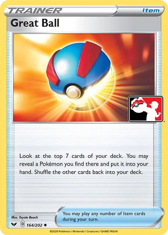 Great Ball (164/202) [Prize Pack Series One] | Galactic Gamez