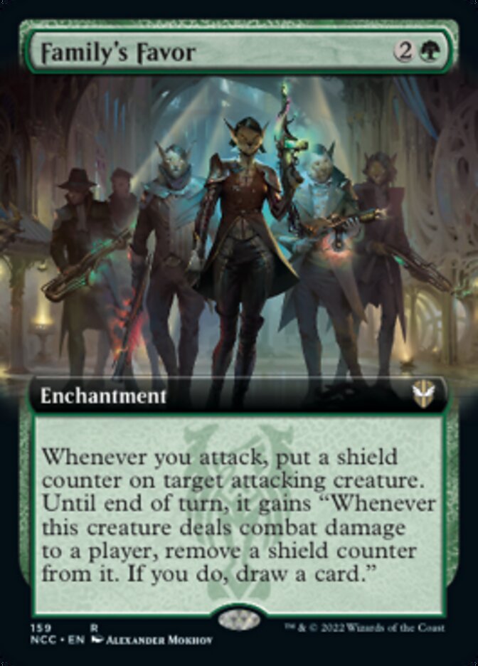 Family's Favor (Extended Art) [Streets of New Capenna Commander] | Galactic Gamez