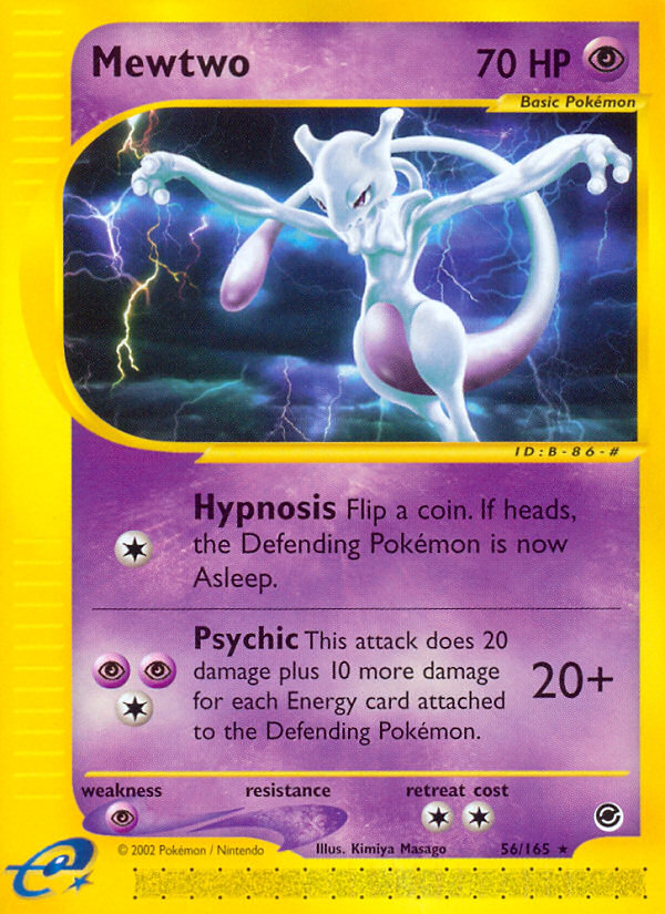 Mewtwo (56/165) [Expedition: Base Set] | Galactic Gamez