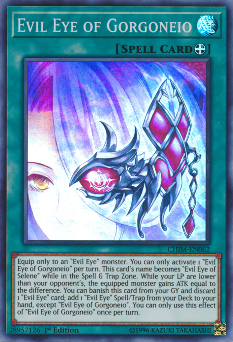 Evil Eye of Gorgoneio [CHIM-EN062] Super Rare | Galactic Gamez