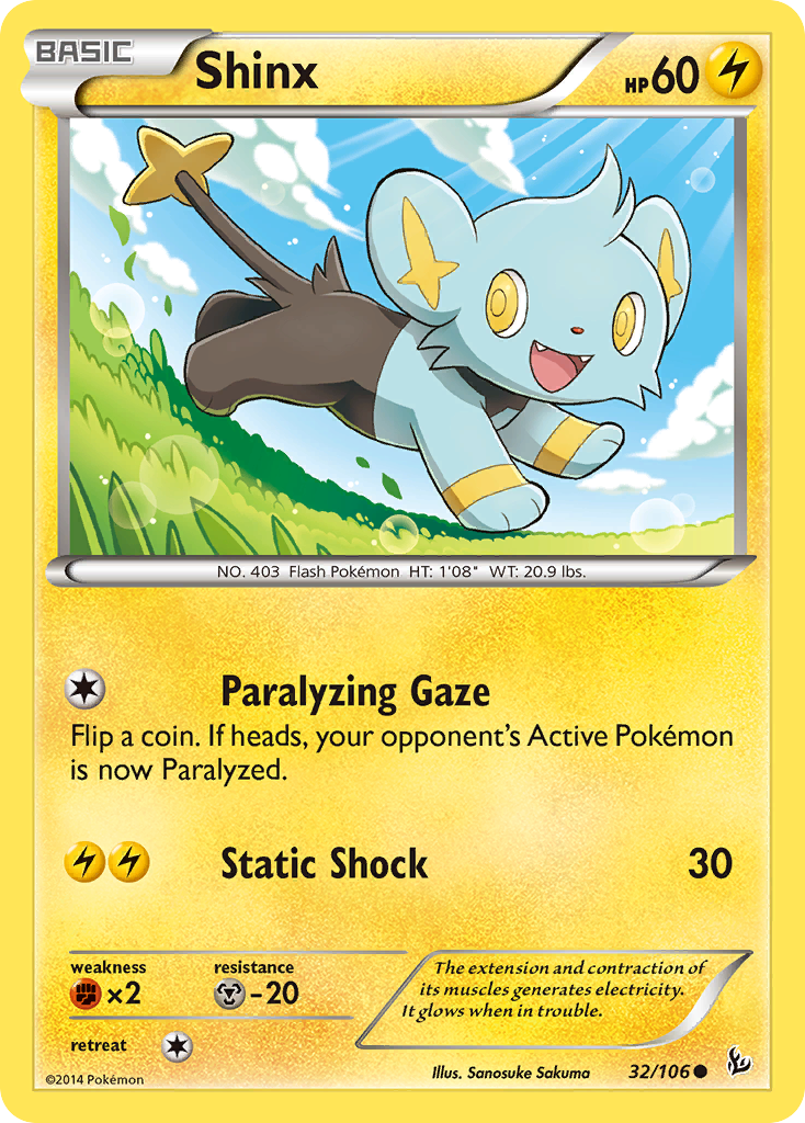 Shinx (32/106) [XY: Flashfire] | Galactic Gamez