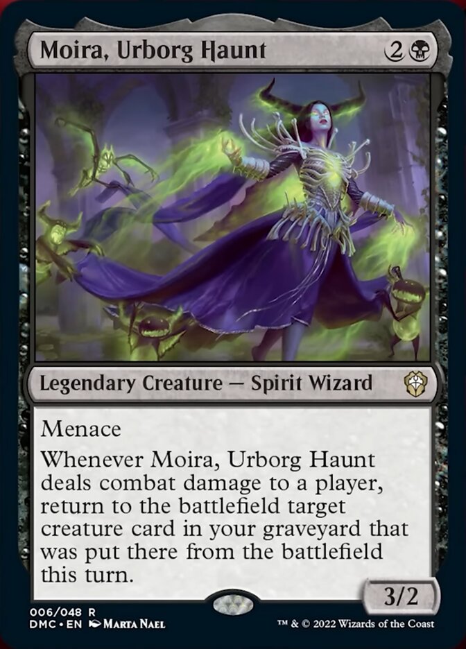 Moira, Urborg Haunt [Dominaria United Commander] | Galactic Gamez