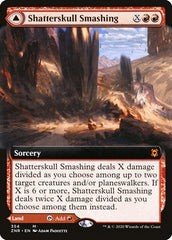 Shatterskull Smashing // Shatterskull, the Hammer Pass (Extended Art) [Zendikar Rising] | Galactic Gamez