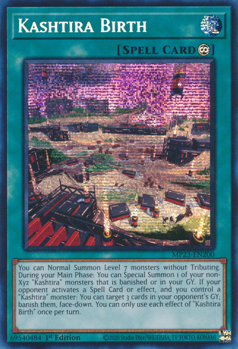 Kashtira Birth [MP23-EN200] Prismatic Secret Rare | Galactic Gamez