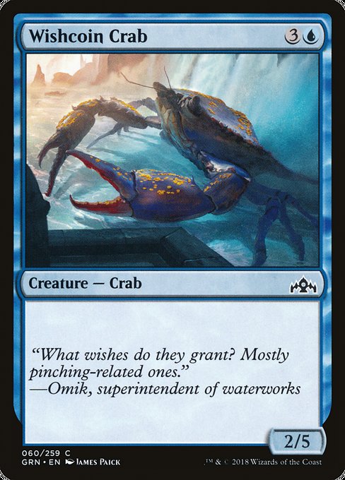 Wishcoin Crab [Guilds of Ravnica] | Galactic Gamez