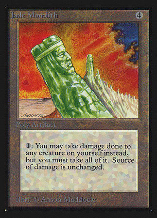 Jade Monolith (CE) [Collectors’ Edition] | Galactic Gamez