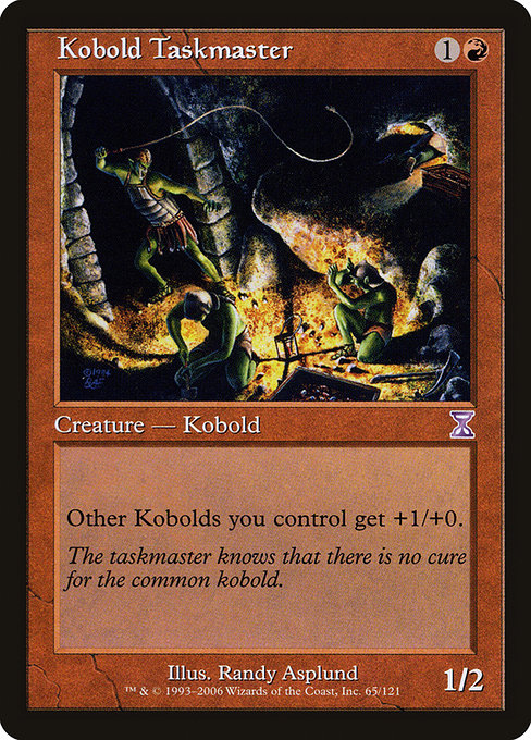 Kobold Taskmaster [Time Spiral Timeshifted] | Galactic Gamez