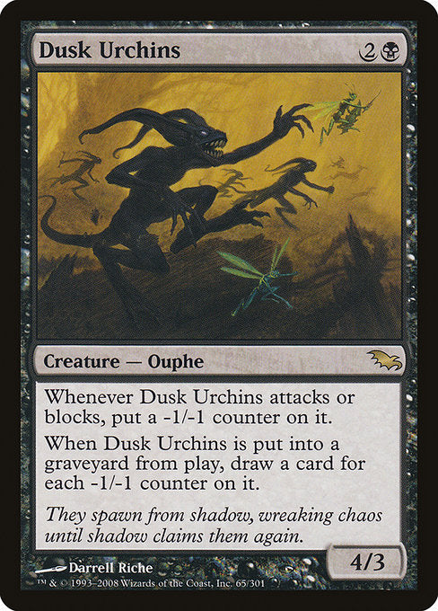 Dusk Urchins [Shadowmoor] | Galactic Gamez