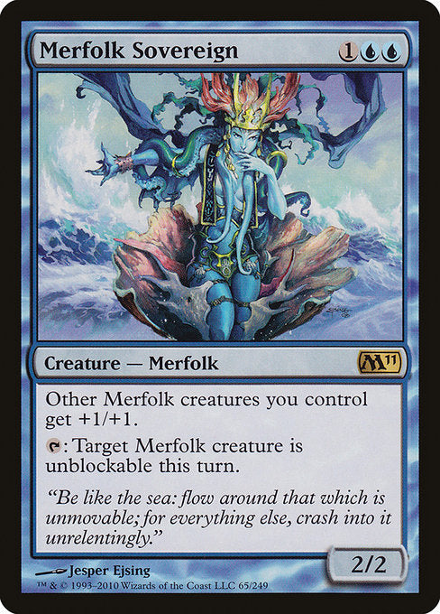 Merfolk Sovereign [Magic 2011] | Galactic Gamez