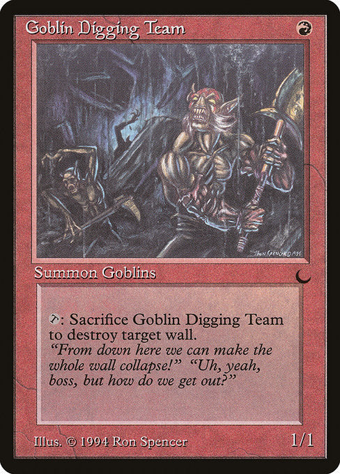 Goblin Digging Team [The Dark] | Galactic Gamez