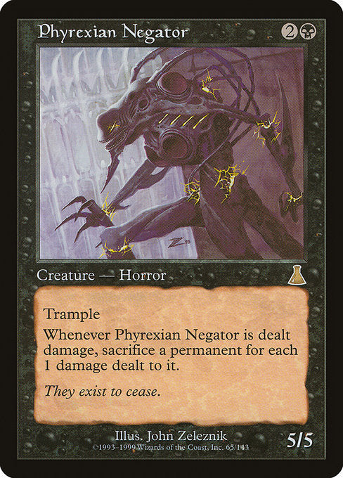 Phyrexian Negator [Urza's Destiny] | Galactic Gamez