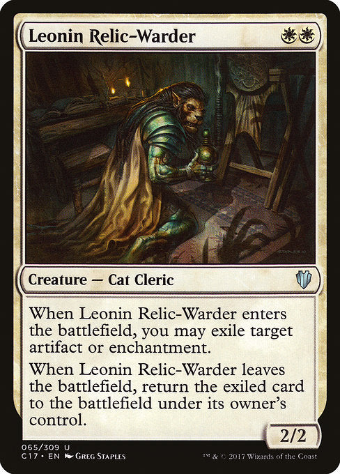 Leonin Relic-Warder [Commander 2017] | Galactic Gamez