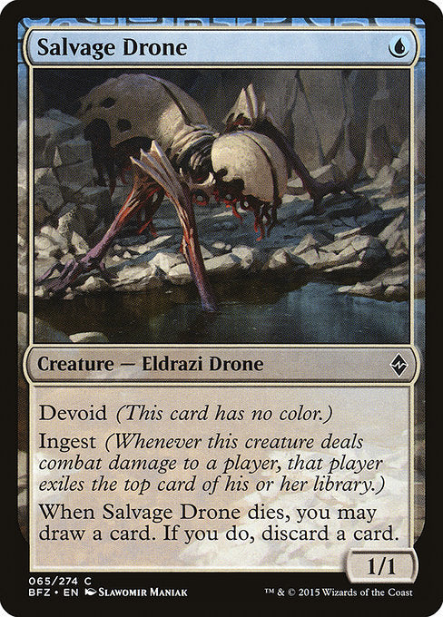 Salvage Drone [Battle for Zendikar] | Galactic Gamez