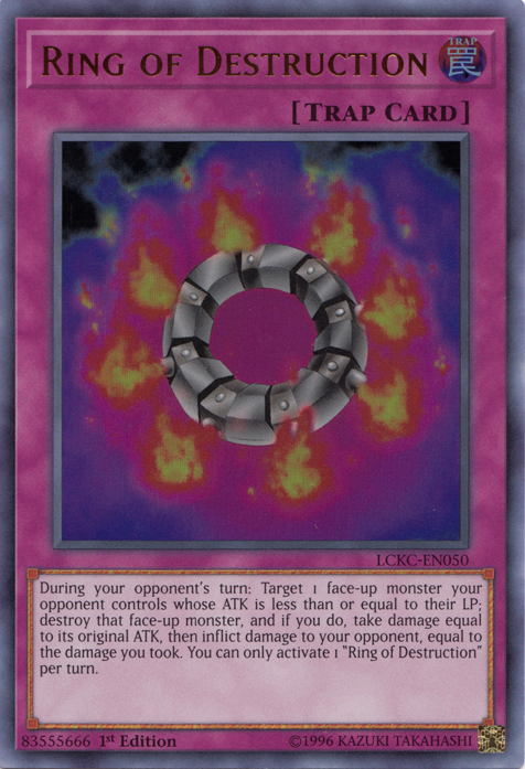 Ring of Destruction [LCKC-EN050] Ultra Rare | Galactic Gamez