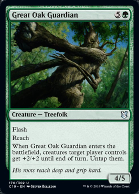 Great Oak Guardian [Commander 2019] | Galactic Gamez