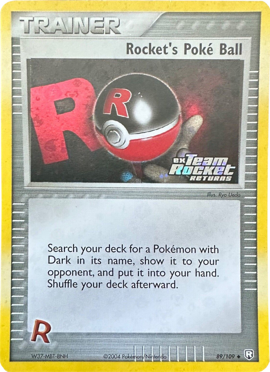 Rocket's Poke Ball (89/109) (Stamped) [EX: Team Rocket Returns] | Galactic Gamez