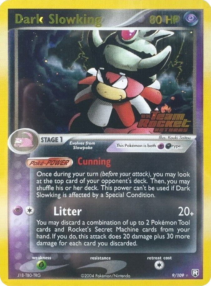 Dark Slowking (9/109) (Stamped) [EX: Team Rocket Returns] | Galactic Gamez