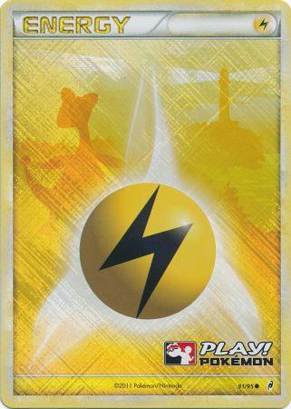 Lightning Energy (91/95) (Play Pokemon Promo) [HeartGold & SoulSilver: Call of Legends] | Galactic Gamez