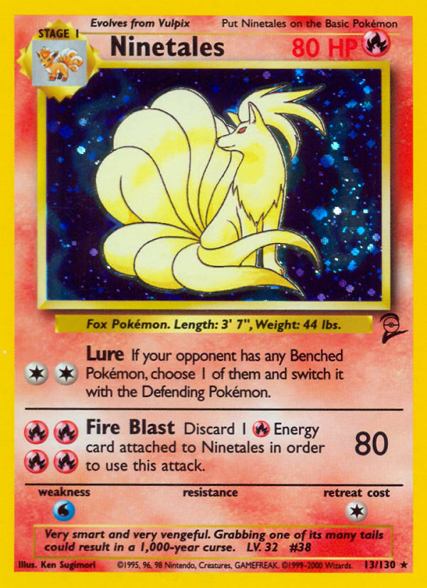 Ninetales (13/130) [Base Set 2] | Galactic Gamez