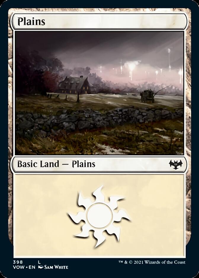 Plains (398) [Innistrad: Crimson Vow] | Galactic Gamez