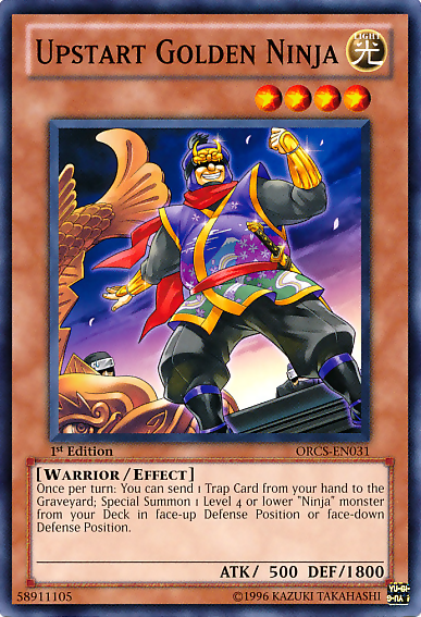 Upstart Golden Ninja [ORCS-EN031] Common | Galactic Gamez
