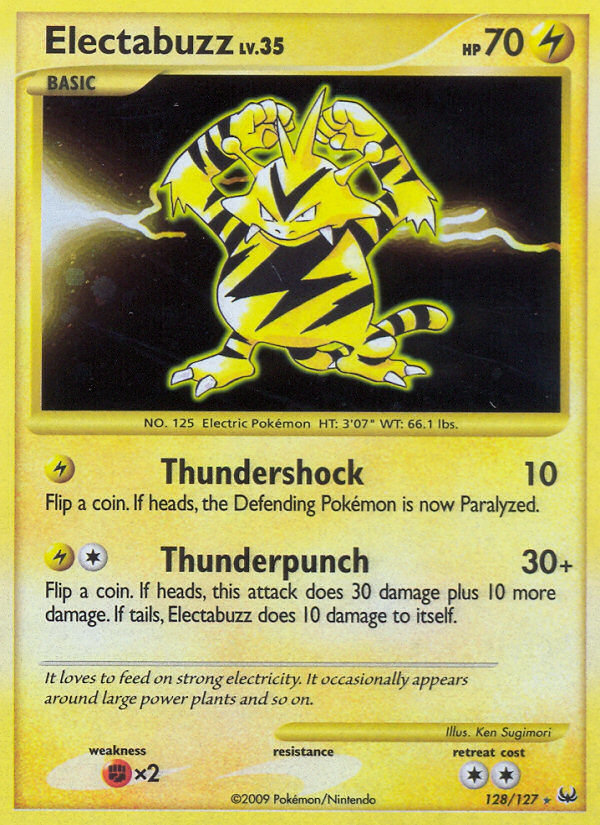 Electabuzz (128/127) [Platinum: Base Set] | Galactic Gamez