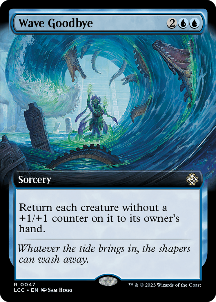 Wave Goodbye (Extended Art) [The Lost Caverns of Ixalan Commander] | Galactic Gamez