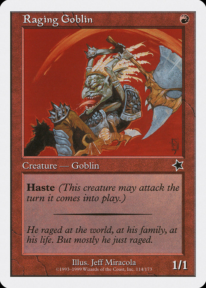 Raging Goblin [Starter 1999] | Galactic Gamez