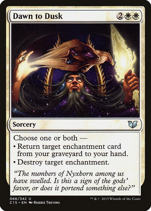 Dawn to Dusk [Commander 2015] | Galactic Gamez