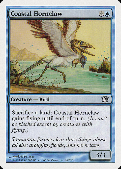 Coastal Hornclaw [Eighth Edition] | Galactic Gamez