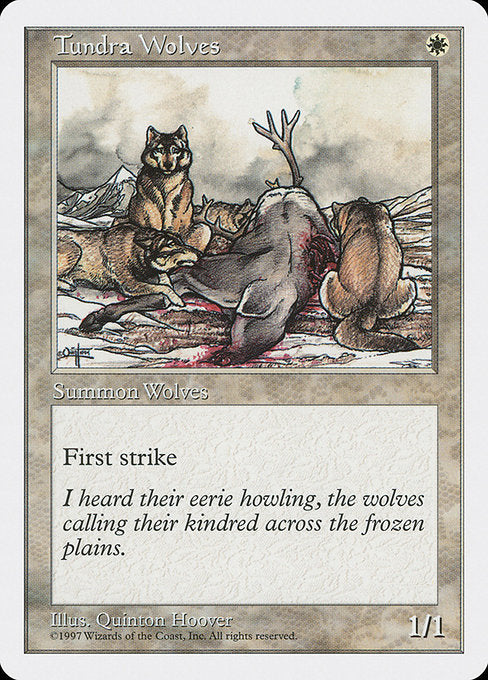 Tundra Wolves [Fifth Edition] | Galactic Gamez