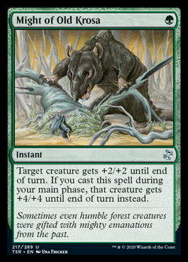 Might of Old Krosa [Time Spiral Remastered] | Galactic Gamez