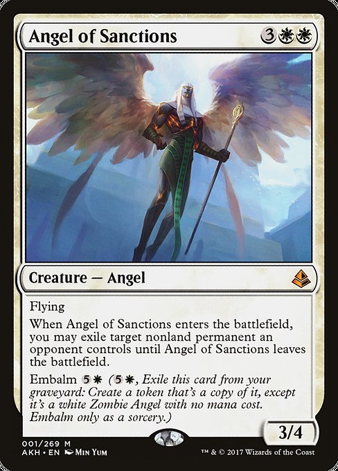 Angel of Sanctions [Amonkhet] | Galactic Gamez