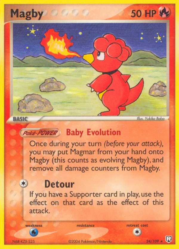 Magby (24/109) [EX: Team Rocket Returns] | Galactic Gamez