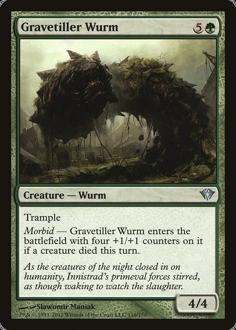 Gravetiller Wurm [Dark Ascension] | Galactic Gamez