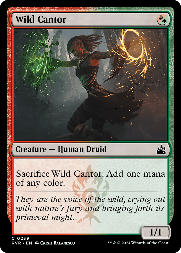Wild Cantor [Ravnica Remastered] | Galactic Gamez