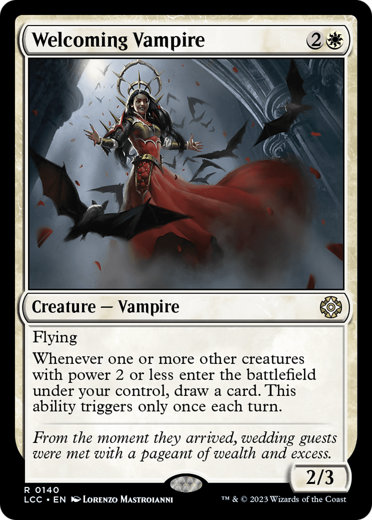 Welcoming Vampire [The Lost Caverns of Ixalan Commander] | Galactic Gamez