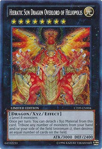 Hieratic Sun Dragon Overlord of Heliopolis [CT09-EN004] Secret Rare | Galactic Gamez