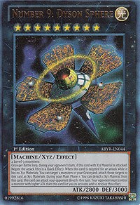 Number 9: Dyson Sphere [ABYR-EN044] Ultra Rare | Galactic Gamez