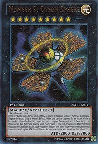 Number 9: Dyson Sphere (UTR) [ABYR-EN044] Ultimate Rare | Galactic Gamez