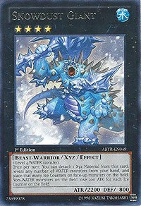 Snowdust Giant [ABYR-EN049] Rare | Galactic Gamez