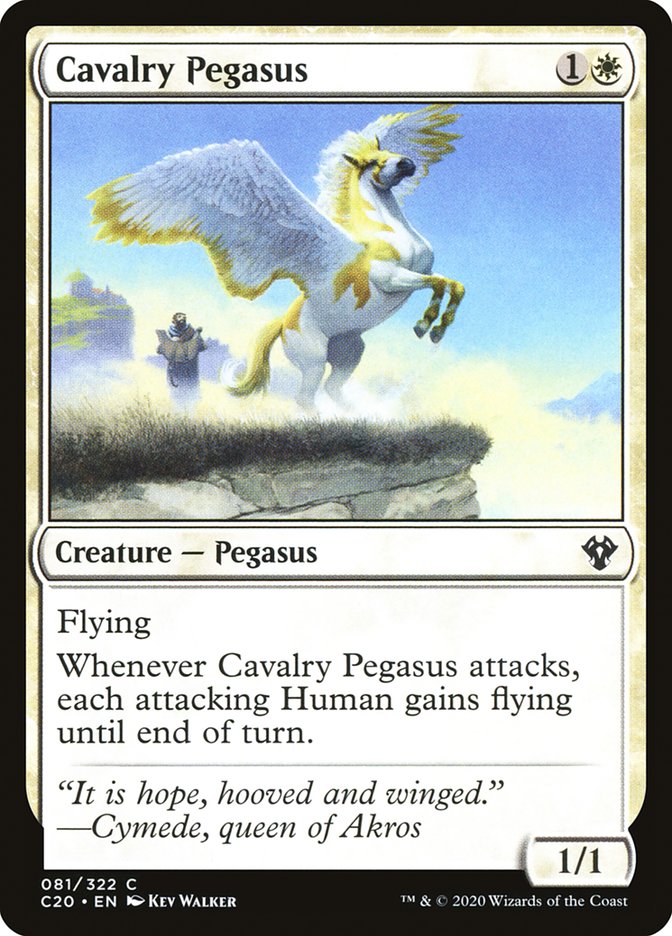 Cavalry Pegasus [Commander 2020] | Galactic Gamez