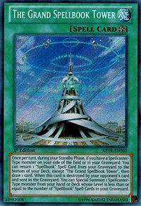 The Grand Spellbook Tower [ABYR-EN060] Secret Rare | Galactic Gamez