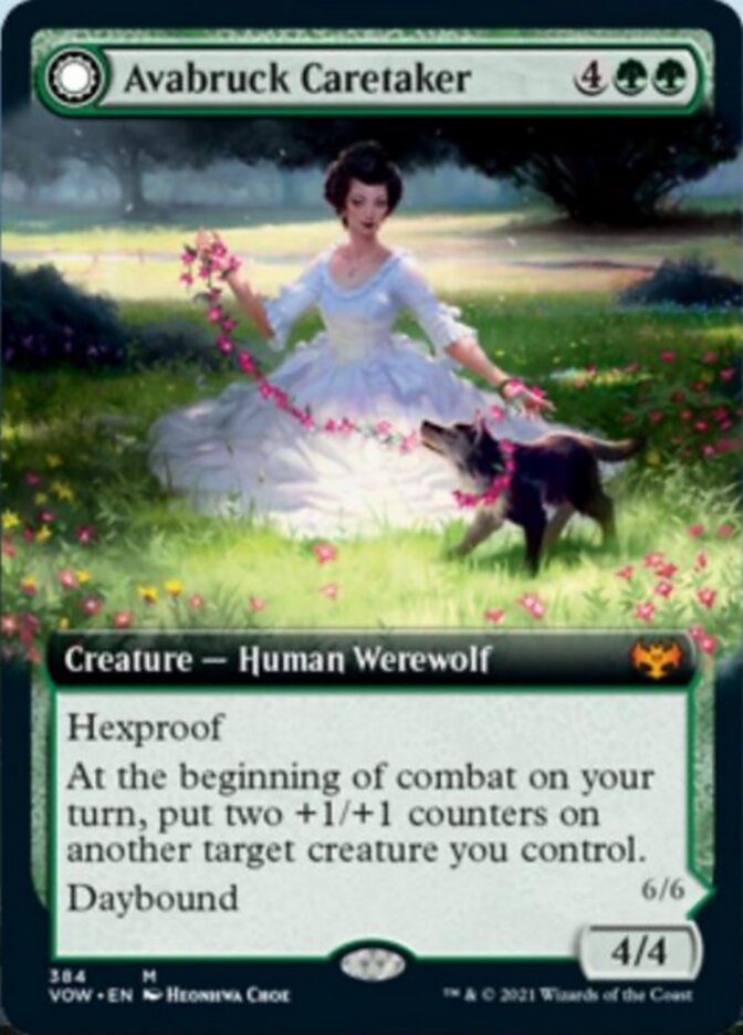 Avabruck Caretaker // Hollowhenge Huntmaster (Extended) [Innistrad: Crimson Vow] | Galactic Gamez