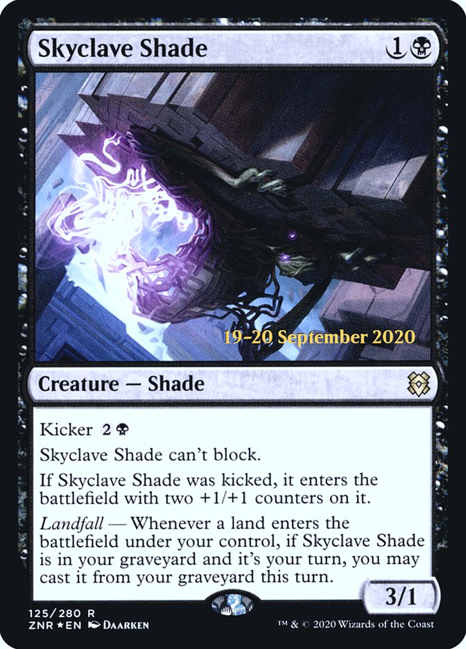 Skyclave Shade  [Zendikar Rising Prerelease Promos] | Galactic Gamez