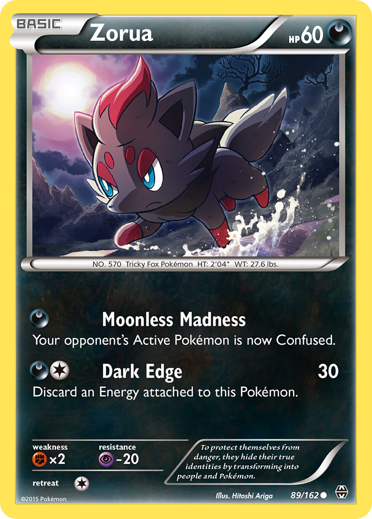 Zorua (89/162) [XY: BREAKthrough] | Galactic Gamez